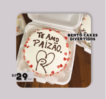 Bentô Cake Dia dos Pais
