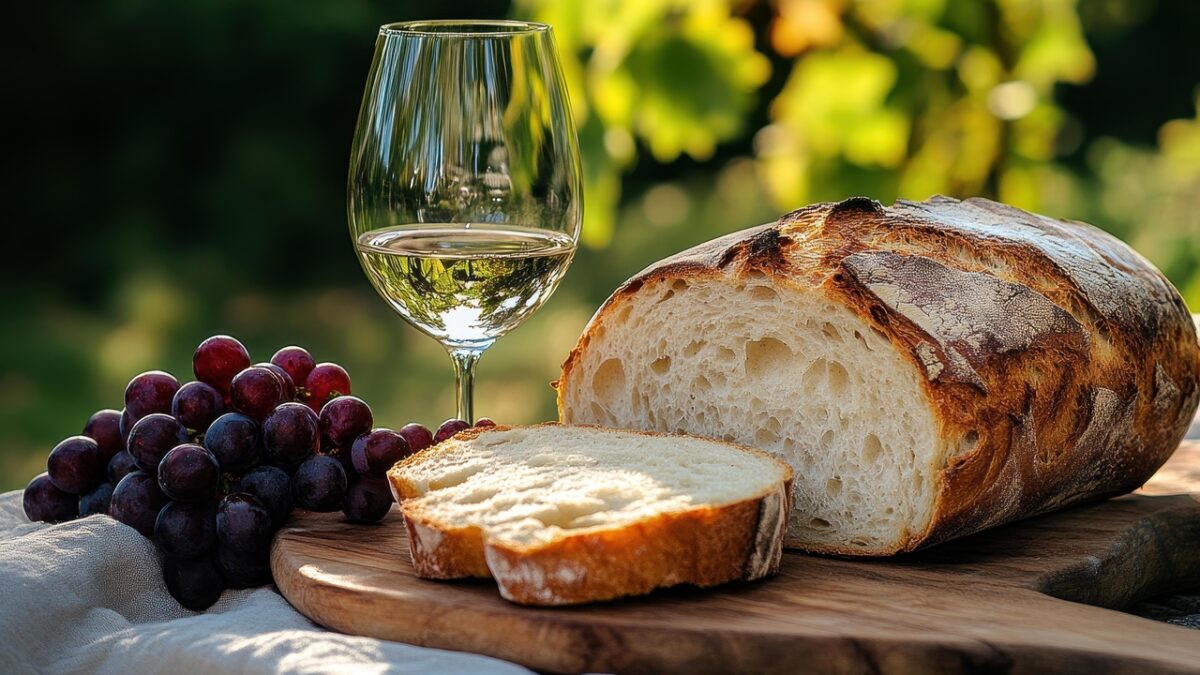 Como harmonizar vinhos e pães de fermentação natural
