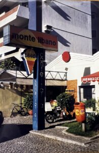 Fachada antiga Monte Libano. 